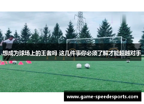 想成为球场上的王者吗 这几件事你必须了解才能超越对手