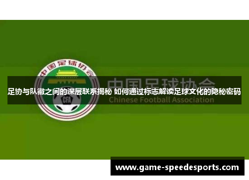 足协与队徽之间的深层联系揭秘 如何通过标志解读足球文化的隐秘密码